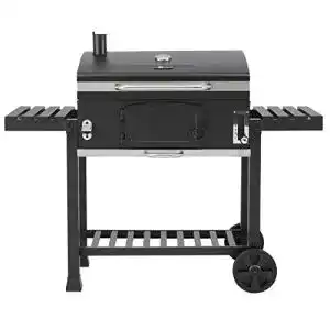 Holzkohlegrill El Fuego Ontario XXL in Schwarz