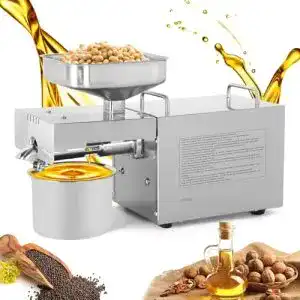 Ölpresse CGOLDENWALL 1200W Automatische Maschinen für die Ölgewinnung