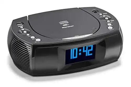 Karcher UR 1309D CD-Player – Digitaler Radiowecker mit MP3-Funktion