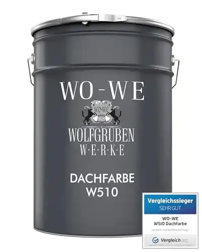 Dachbeschichtung W510 Dachfarbe Sockelfarbe in Anthrazitgrau