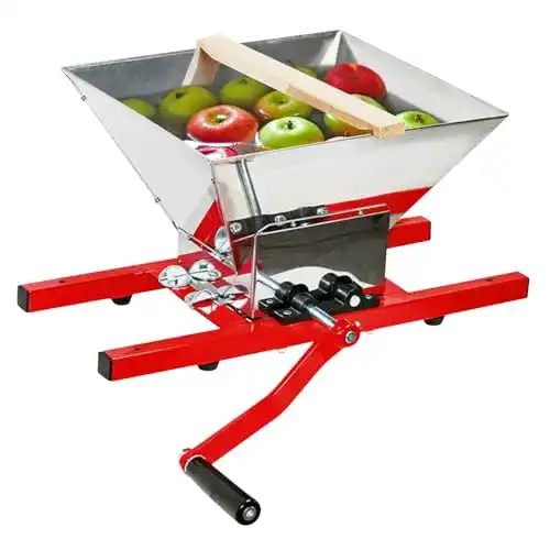 Fruchtmühle für manuelle Saftpresse mit 7-Liter Behälter