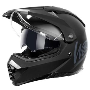 Retro Integralhelm Westt Motocross Helm für Motorrad und MTB