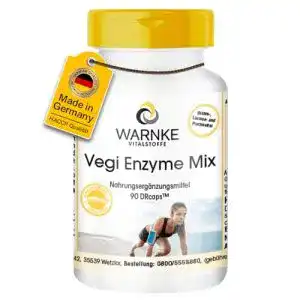 Verdauungsenzyme Warnke Vitalstoffe Enzym-Komplex Kapseln vegan