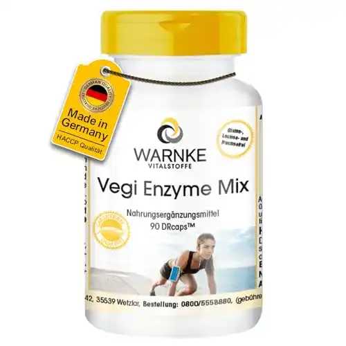 Verdauungsenzyme Warnke Vitalstoffe Enzym-Komplex Kapseln vegan