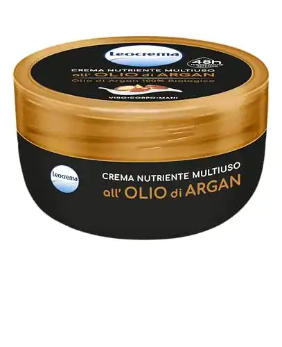 Arganöl-Creme von Leocrema für Gesicht, Körper und Hände