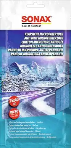 Antibeschlagtücher von Sonax KlarSicht Microfaser (1 Stück)