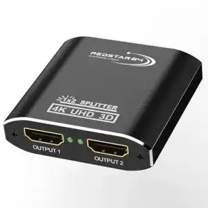 HDMI Splitter 1 in 2 out von Redstar24, 4K Unterstützung