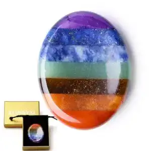 Chakra-Steine von XIANNVXI Heilsteine für Meditation und Entspannung