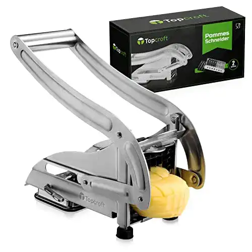 Pommesschneider Topcroft mit 2 Einsätzen für frische Pommes