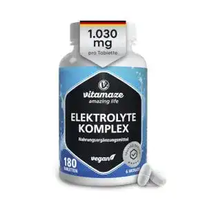 Elektrolyt-Tabletten Vitamaze – Zuckerfreie Elektrolyte für Sport und Ernährung