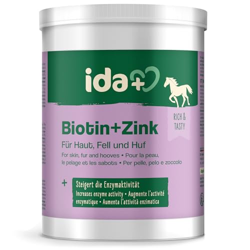 Zink für Pferde mit Biotin und Rundumversorgung für Hufe und Fell