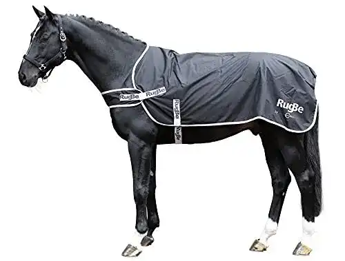Führanlagendecke von Kerbl in Schwarz, 155 cm