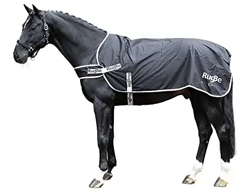 Führanlagendecke von Kerbl in Schwarz, 155 cm