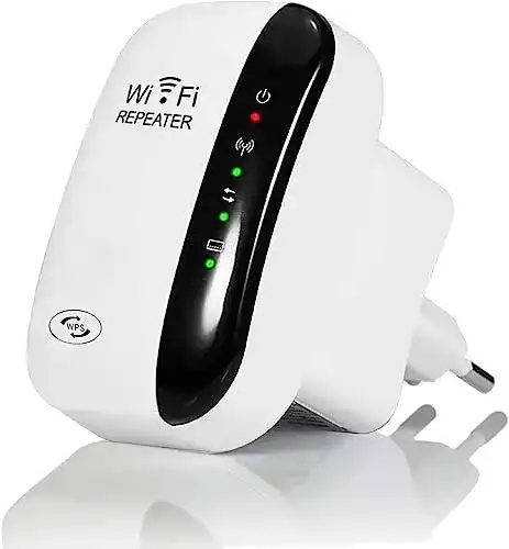 WLAN-Repeater GUVGMY – WLAN Verstärker 300 Mbit/s für bessere Reichweite