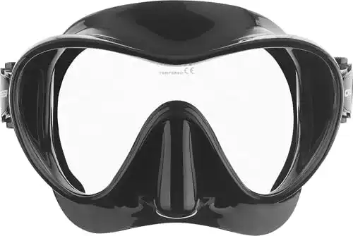 Tauchmaske Cressi F1 Mask, rahmenlose Maske zum Tauchen