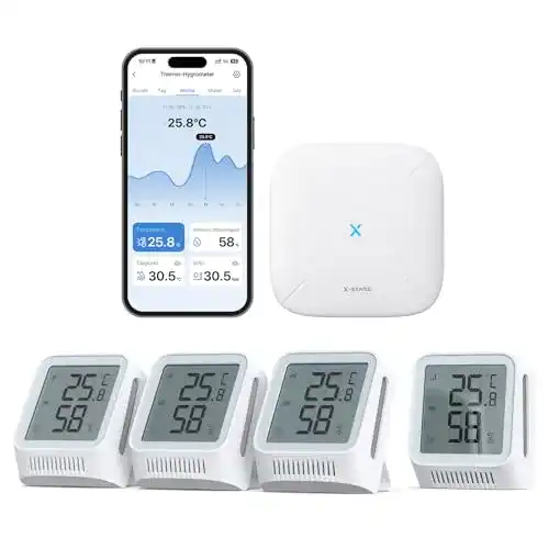 WLAN-Thermometer und Hygrometer für Innenräume von X-Sense
