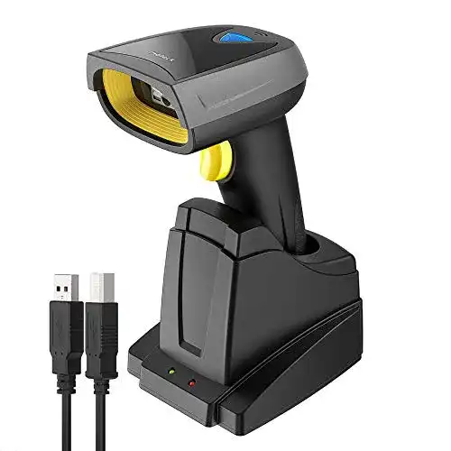 Inateck 2D Barcode Scanner mit Bluetooth und drahtloser Verbindung