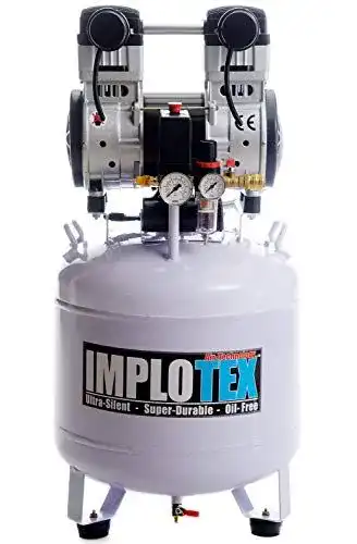 Stehender Implotex Kompressor 1500W 2PS Silent Flüsterkompressor
