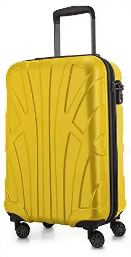 Trolley Suitline Handgepäck Hartschalenkoffer mit Rollfunktion