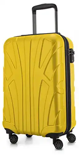 Trolley Suitline Handgepäck Hartschalenkoffer mit Rollfunktion