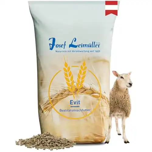 Ziegenfutter Leimüller Schaffutter & Pellets 25 kg für Schafe und Ziegen