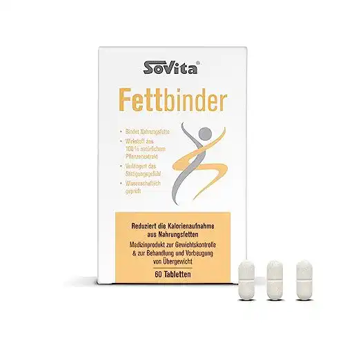 Fettbinder SoVita zur Reduzierung der Kalorienaufnahme