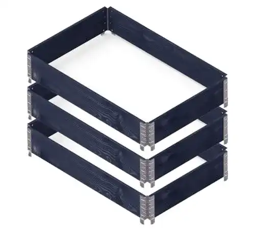 Upyard GardenBox 3er-Set – Modulares Hochbeet aus PEFC-zertifiziertem Holz