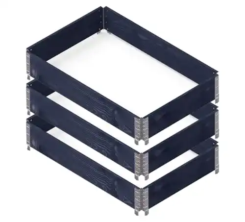 Upyard GardenBox 3er-Set – Modulares Hochbeet aus PEFC-zertifiziertem Holz