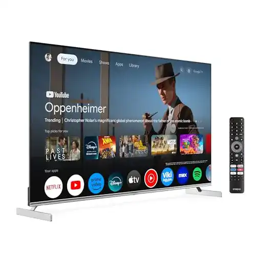 Strong SRT55UF8733 4K QLED Smart TV 55 Zoll mit Dolby Atmos und Google TV