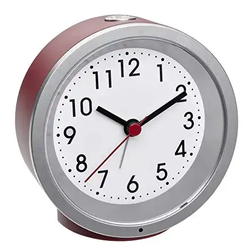 TFA Dostmann Wecker analog 60.1034.05 mit Hintergrundbeleuchtung