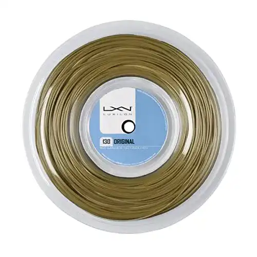 Luxilon Tennissaiten Original 130, braun, 200 Meter Rolle