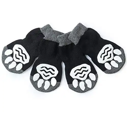Hundeschuhe Harfkoko Pet Heroic Anti-Rutsch Socken für Hunde
