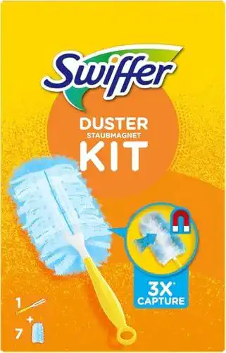 Staubmagnet von Swiffer mit Handgriff und 7 Tüchern