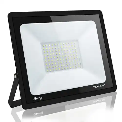Arbeitsscheinwerfer Blivrig LED Strahler 100W für Außenanwendungen