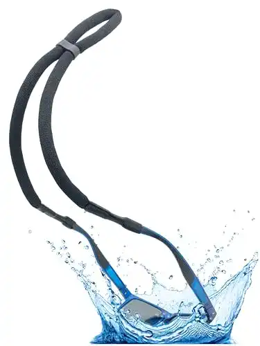 Schwimmfähiges Brillenband von STANDWERK für Sportaktivitäten