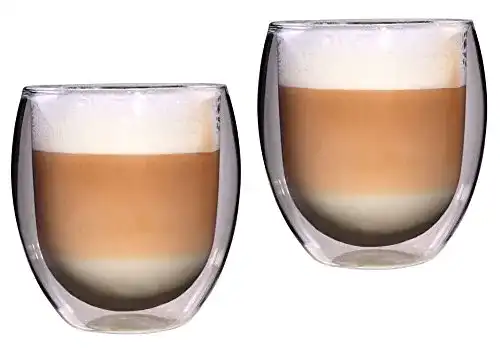 Thermogläser Feelino Latte Macchiato Gläser im 2er-Set doppelwandig
