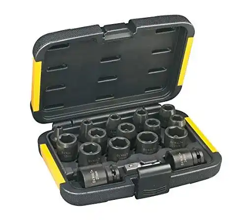Dewalt Steckschlüssel-Set mit 17 Schlagschrauber-Nüssen