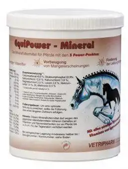 EquiPower Mineralfutter für Pferde – Ausgewogene Mischung aus Vitaminen und Mineralstoffen