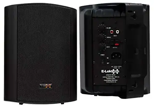 E-Lektron EWL5A Aktiv Lautsprecher Paar für Stereo-Klang
