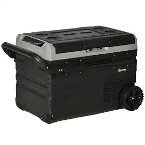 Kühlbox 40 Liter mit LED-Beleuchtung für Auto und Camping