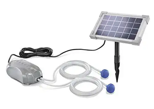 Teichbelüfter Esotec Solar DUO Air 2,5W mit 2 x 90l/h Förderleistung