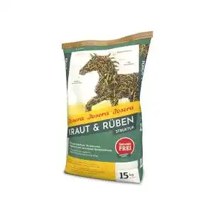 Getreidefreies Pferdefutter Josera Kraut und Rüben Struktur 15 kg