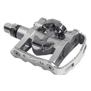 Klickpedale Shimano PDM-324 in Silber für Fahrräder