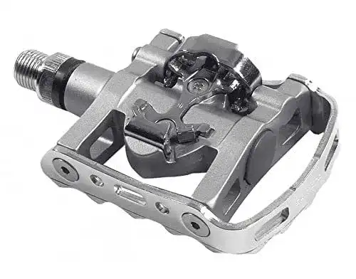 Klickpedale Shimano PDM-324 in Silber für Fahrräder