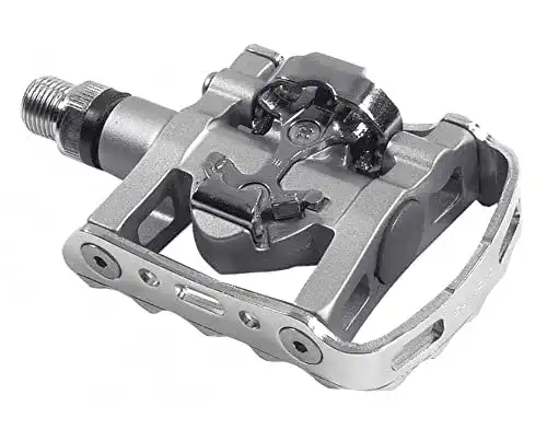 Klickpedale Shimano PDM-324 in Silber für Fahrräder