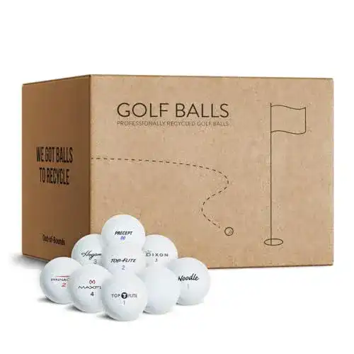 Lakeballs Out of Bounds Mix 100 Stück Golfbälle AAA/AA