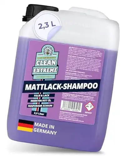 Mattlackpflege Cleanextreme Autoshampoo Konzentrat 2,3 Liter
