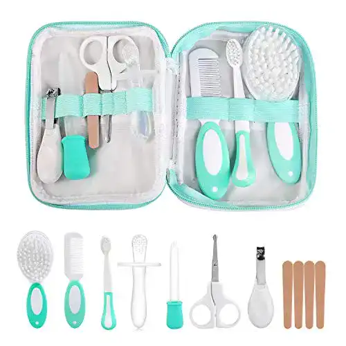 LinStyle Baby-Pflegeset für Neugeborene, 8-teiliges Set