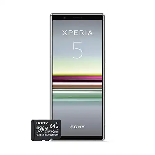 Sony Xperia 5 Smartphone Bundle mit 6.1 Zoll FHD+ HDR OLED Display