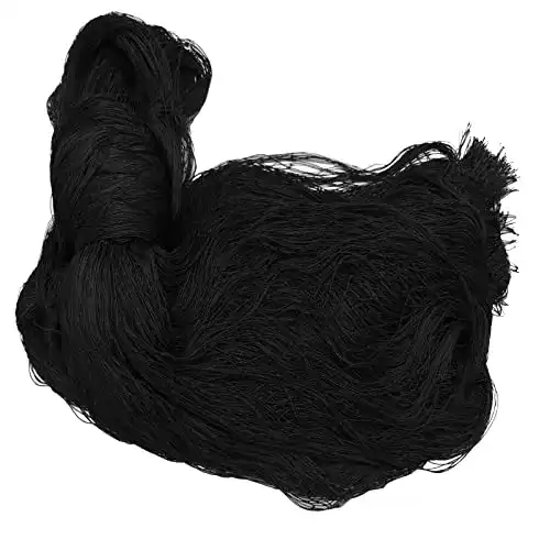 Volierennetz Linsocle 7,5 m x 15 m Vogelschutznetz in Schwarz